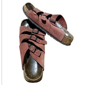 🌺Birkenstock Birks Betula Florida Style Suede Slip-Ons Slides Sandals Shoes 38